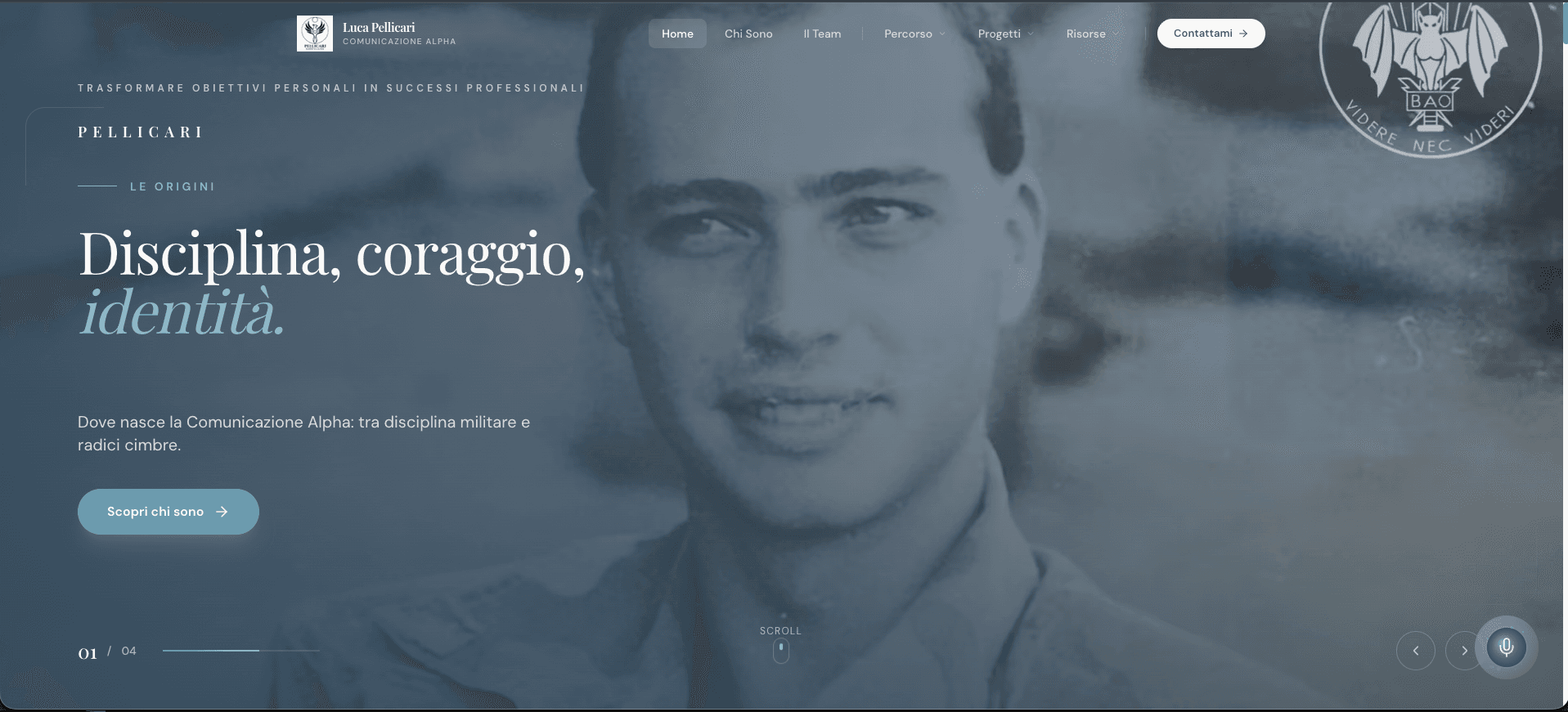 Luca Pellicari — sito personal brand per la Comunicazione Alpha